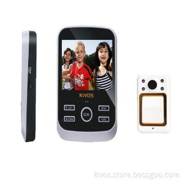 3.5 inch LCD exitec digital door viewer. video door commax door bell